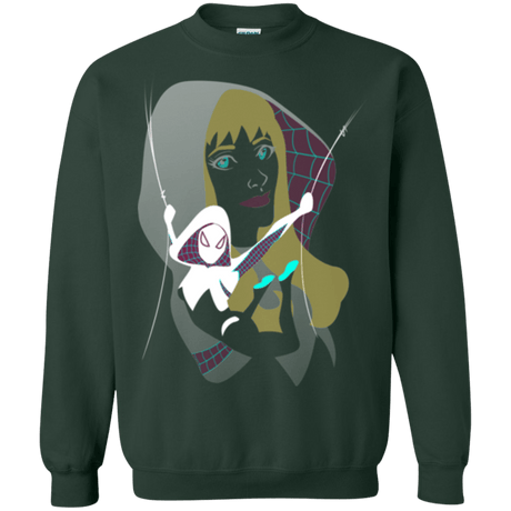 Sweatshirts Forest Green / Small The Spider Crewneck Sweatshirt