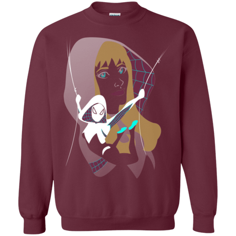 Sweatshirts Maroon / Small The Spider Crewneck Sweatshirt