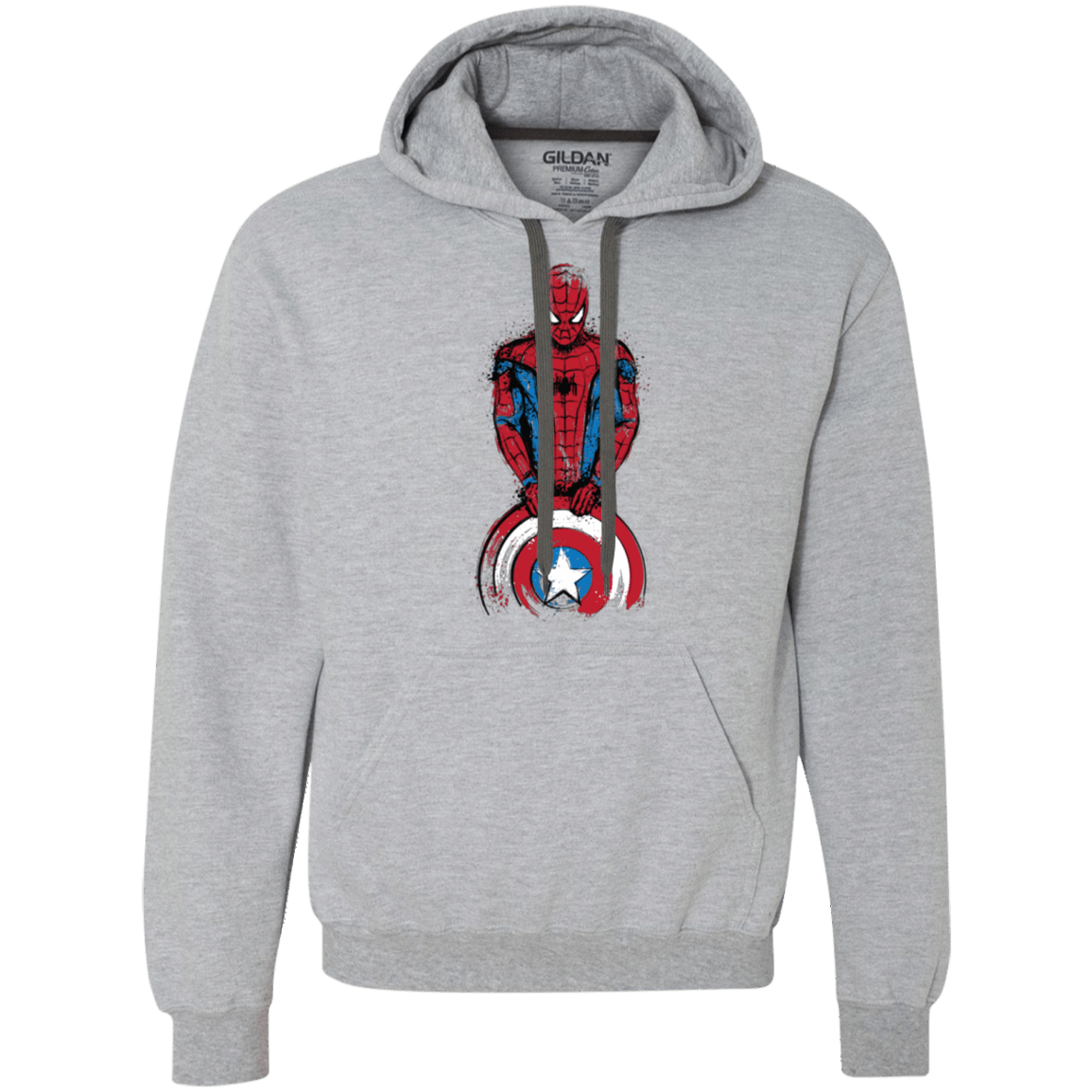 Sweatshirts Sport Grey / Small The Spider is Coming Premium Fleece Hoodie