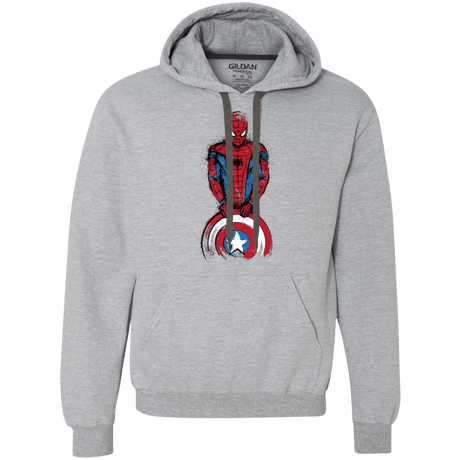 Sweatshirts Sport Grey / Small The Spider is Coming Premium Fleece Hoodie