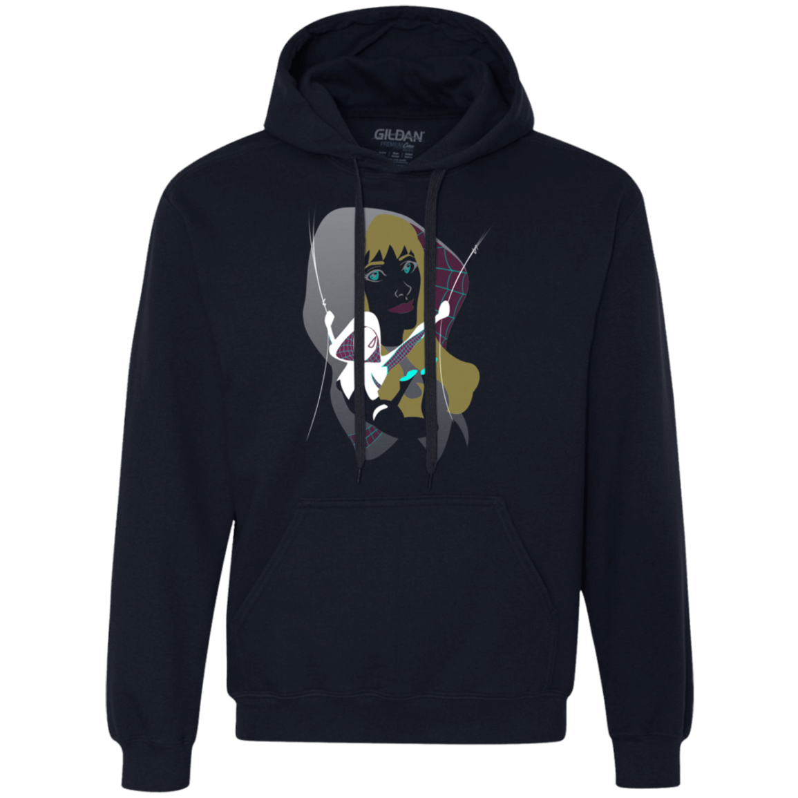 Sweatshirts Navy / Small The Spider Premium Fleece Hoodie