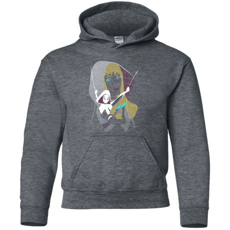 Sweatshirts Dark Heather / YS The Spider Youth Hoodie