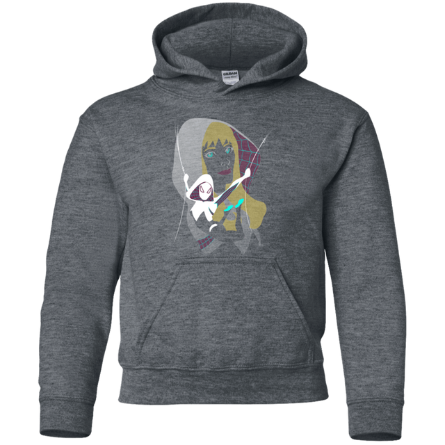 Sweatshirts Dark Heather / YS The Spider Youth Hoodie