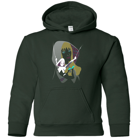 Sweatshirts Forest Green / YS The Spider Youth Hoodie