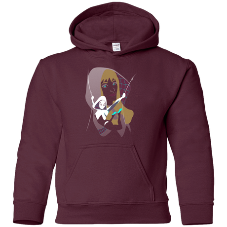 Sweatshirts Maroon / YS The Spider Youth Hoodie