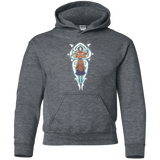 Sweatshirts Dark Heather / YS The Spirit of the Avatar Youth Hoodie