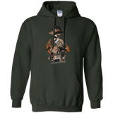 Sweatshirts Forest Green / Small The Straw Hat Crew Pullover Hoodie