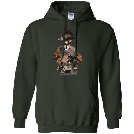 Sweatshirts Forest Green / Small The Straw Hat Crew Pullover Hoodie