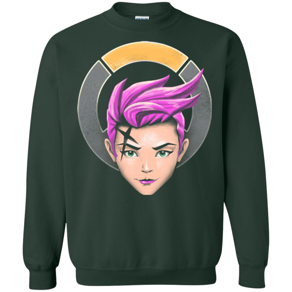 Sweatshirts Forest Green / Small The Strong Woman Crewneck Sweatshirt
