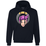 Sweatshirts Navy / Small The Strong Woman Premium Fleece Hoodie