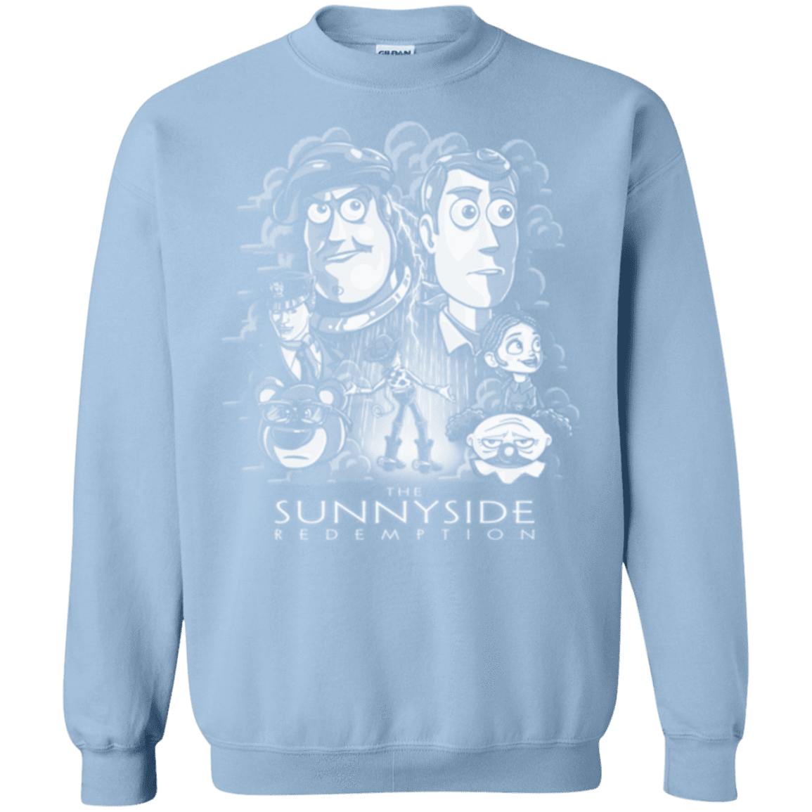 Sweatshirts Light Blue / Small The Sunnyside Redemption Crewneck Sweatshirt