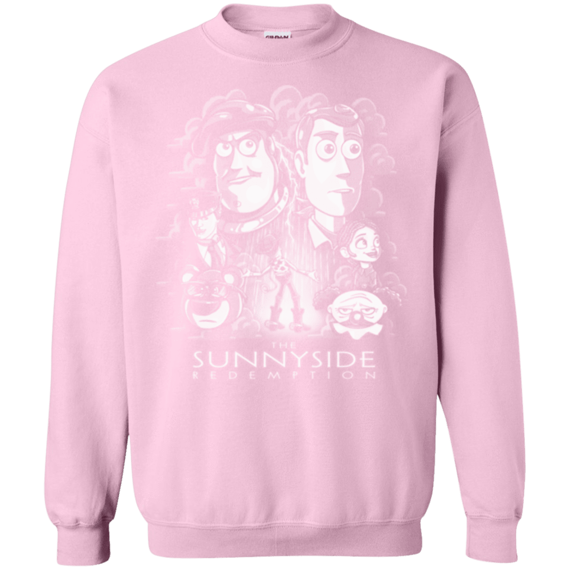 Sweatshirts Light Pink / Small The Sunnyside Redemption Crewneck Sweatshirt
