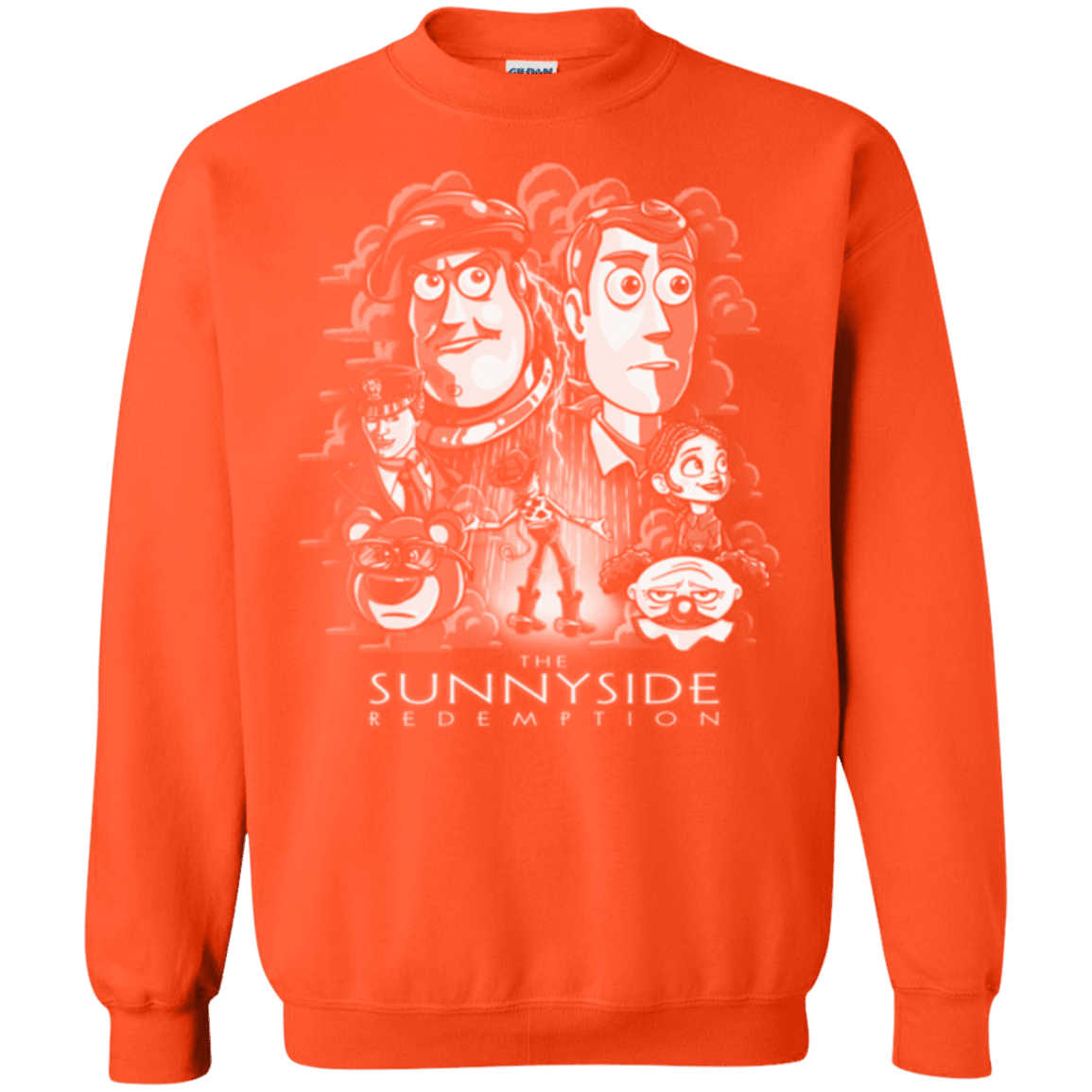 Sweatshirts Orange / Small The Sunnyside Redemption Crewneck Sweatshirt