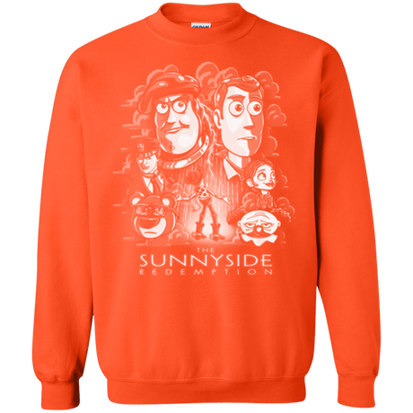 Sweatshirts Orange / Small The Sunnyside Redemption Crewneck Sweatshirt