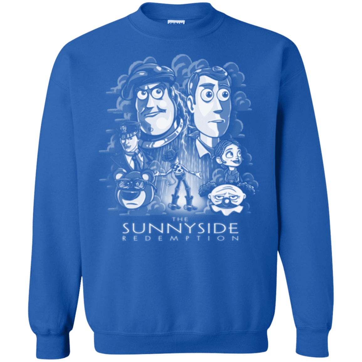 Sweatshirts Royal / Small The Sunnyside Redemption Crewneck Sweatshirt