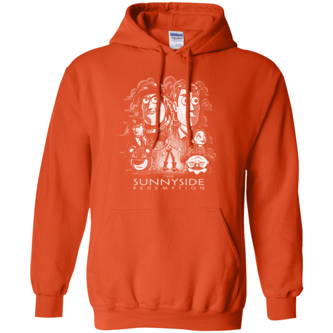 Sweatshirts Orange / Small The Sunnyside Redemption Pullover Hoodie