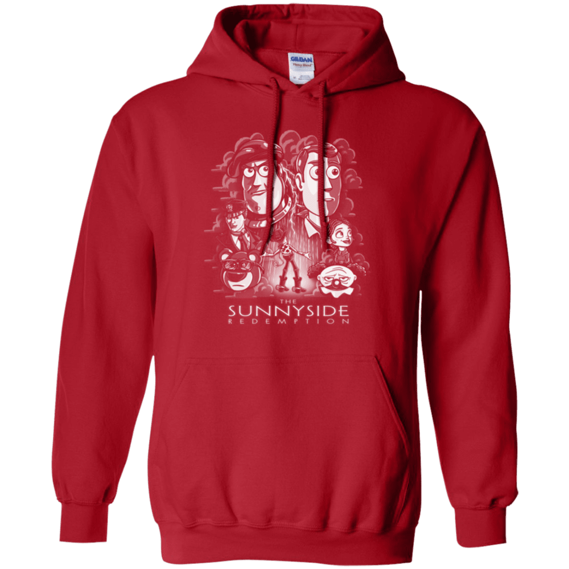 Sweatshirts Red / Small The Sunnyside Redemption Pullover Hoodie