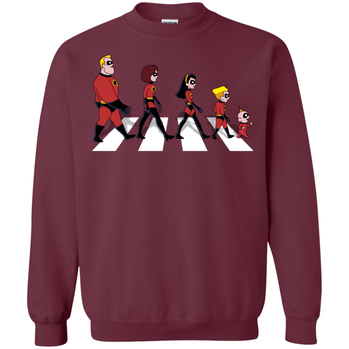 Sweatshirts Maroon / S The Supers Crewneck Sweatshirt