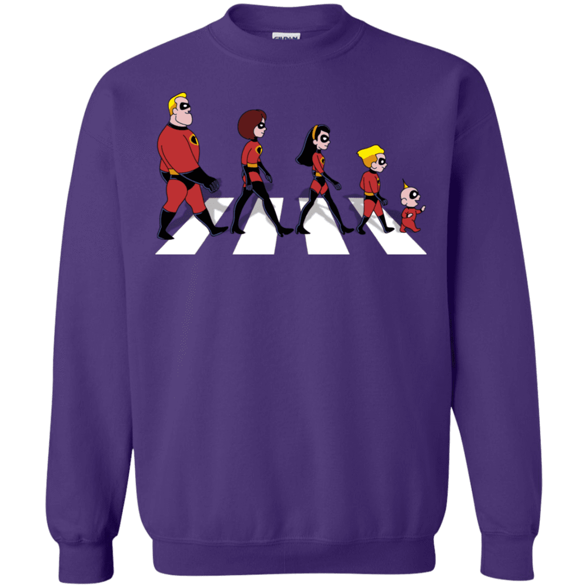 Sweatshirts Purple / S The Supers Crewneck Sweatshirt