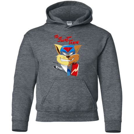 Sweatshirts Dark Heather / YS The Swat Team Youth Hoodie
