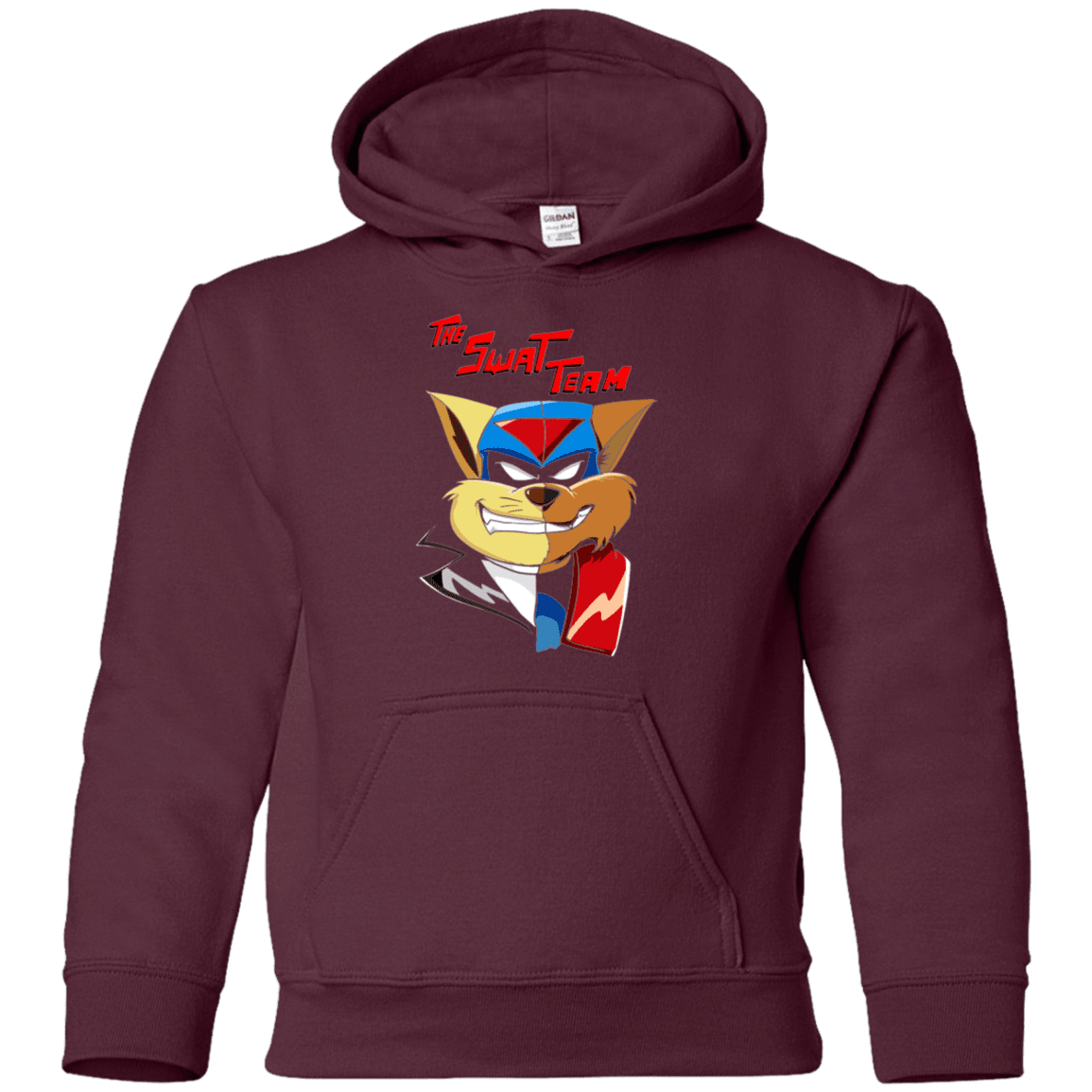 Sweatshirts Maroon / YS The Swat Team Youth Hoodie
