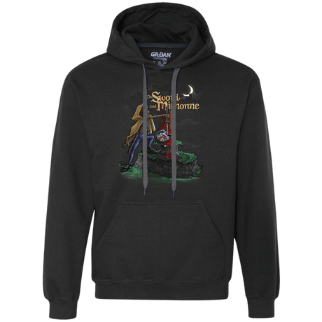 Sweatshirts Black / Small The Sword and Michonne Premium Fleece Hoodie