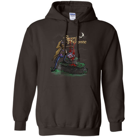 Sweatshirts Dark Chocolate / Small The Sword and Michonne Pullover Hoodie