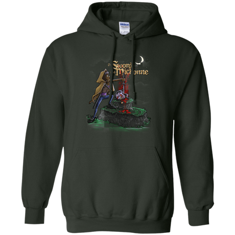 Sweatshirts Forest Green / Small The Sword and Michonne Pullover Hoodie