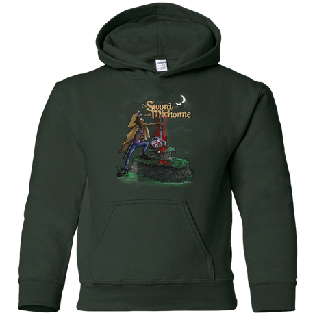 Sweatshirts Forest Green / YS The Sword and Michonne Youth Hoodie