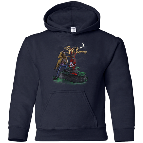 Sweatshirts Navy / YS The Sword and Michonne Youth Hoodie