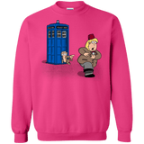 Sweatshirts Heliconia / S The Tardis Monkey Crewneck Sweatshirt