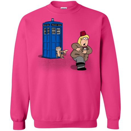 Sweatshirts Heliconia / S The Tardis Monkey Crewneck Sweatshirt