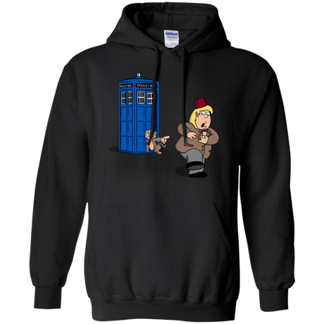 Sweatshirts Black / S The Tardis Monkey Hoodie