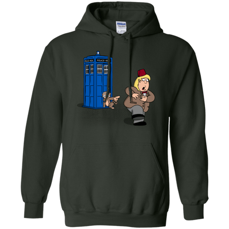Sweatshirts Forest Green / S The Tardis Monkey Hoodie