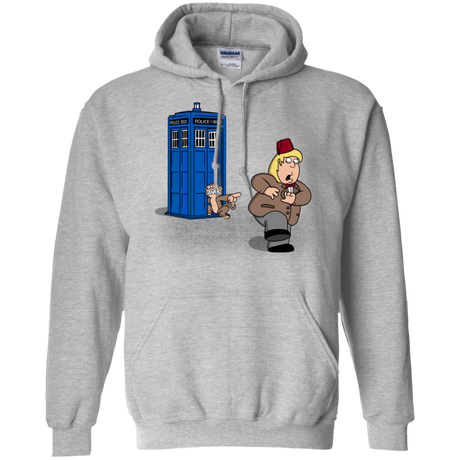 Sweatshirts Sport Grey / S The Tardis Monkey Hoodie