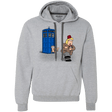 Sweatshirts Sport Grey / S The Tardis Monkey Premium Fleece Hoodie