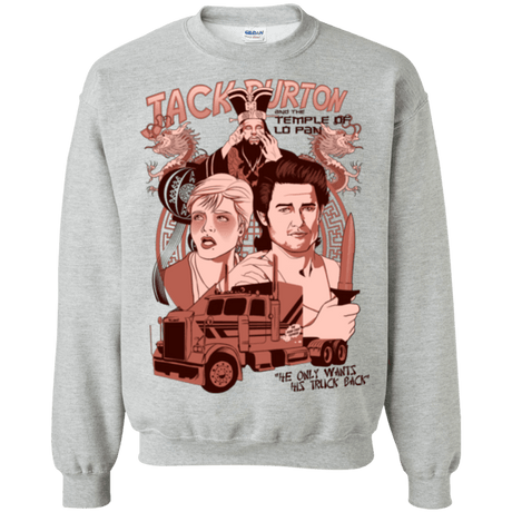 Sweatshirts Sport Grey / Small The Temple of Lo Pan Crewneck Sweatshirt