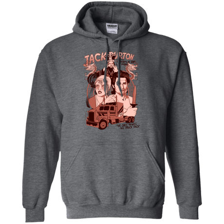 Sweatshirts Dark Heather / Small The Temple of Lo Pan Pullover Hoodie
