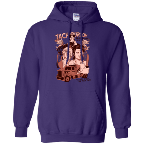 Sweatshirts Purple / Small The Temple of Lo Pan Pullover Hoodie