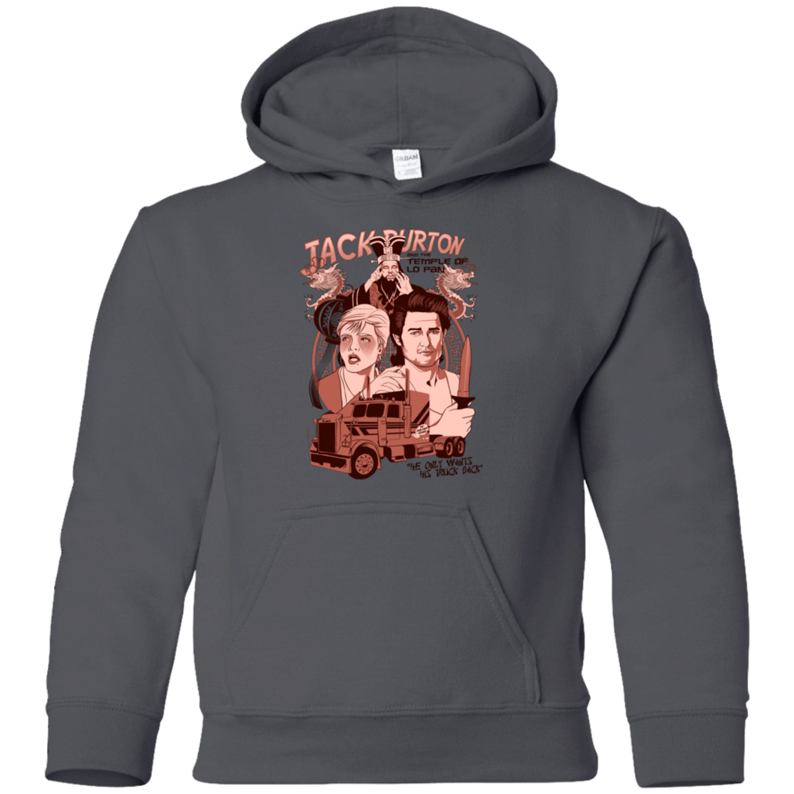 Sweatshirts Charcoal / YS The Temple of Lo Pan Youth Hoodie