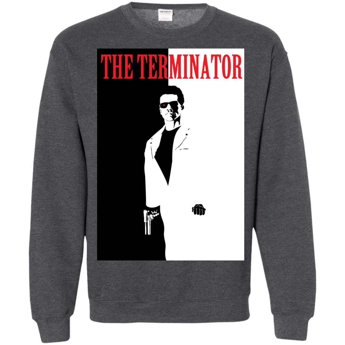 Sweatshirts Dark Heather / S The Terminator Crewneck Sweatshirt