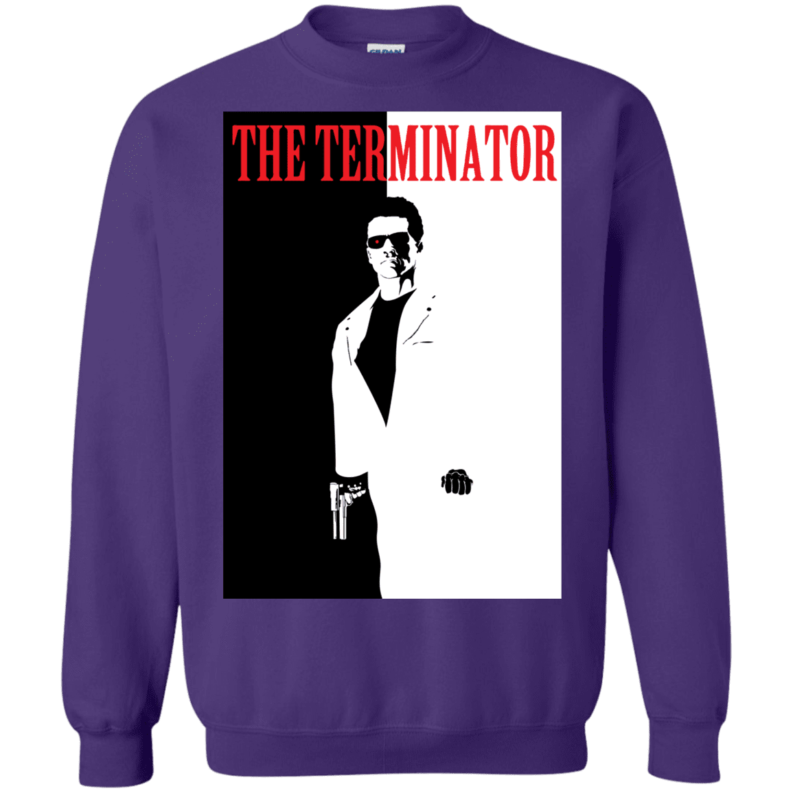 Sweatshirts Purple / S The Terminator Crewneck Sweatshirt