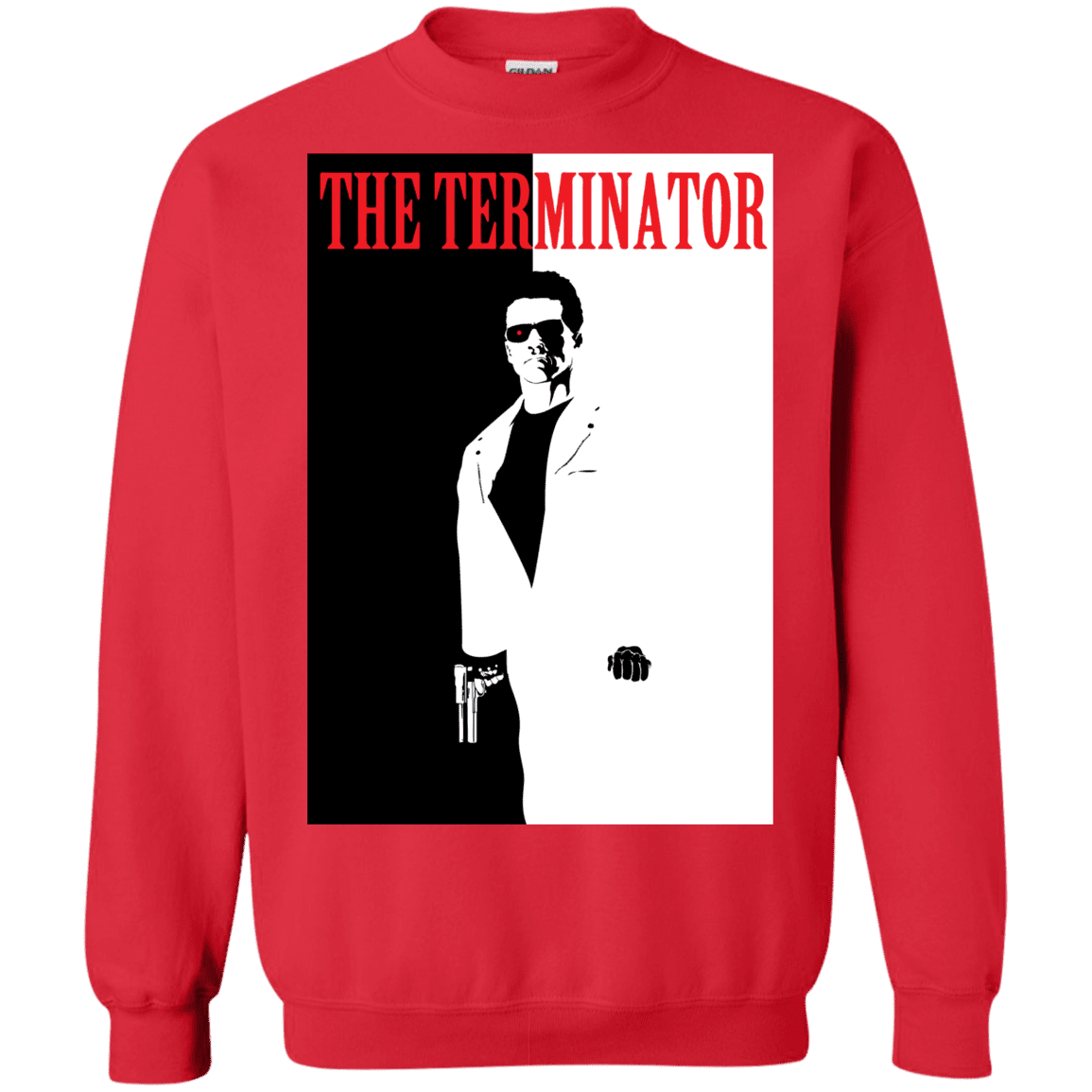 Sweatshirts Red / S The Terminator Crewneck Sweatshirt