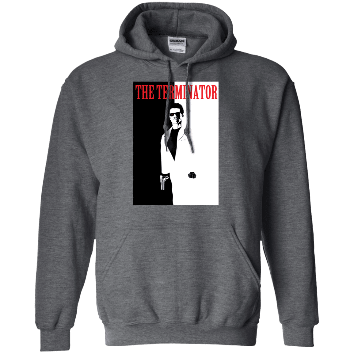 Sweatshirts Dark Heather / S The Terminator Pullover Hoodie