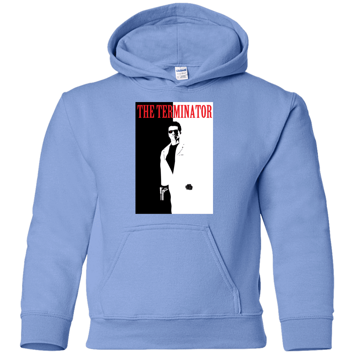 Sweatshirts Carolina Blue / YS The Terminator Youth Hoodie