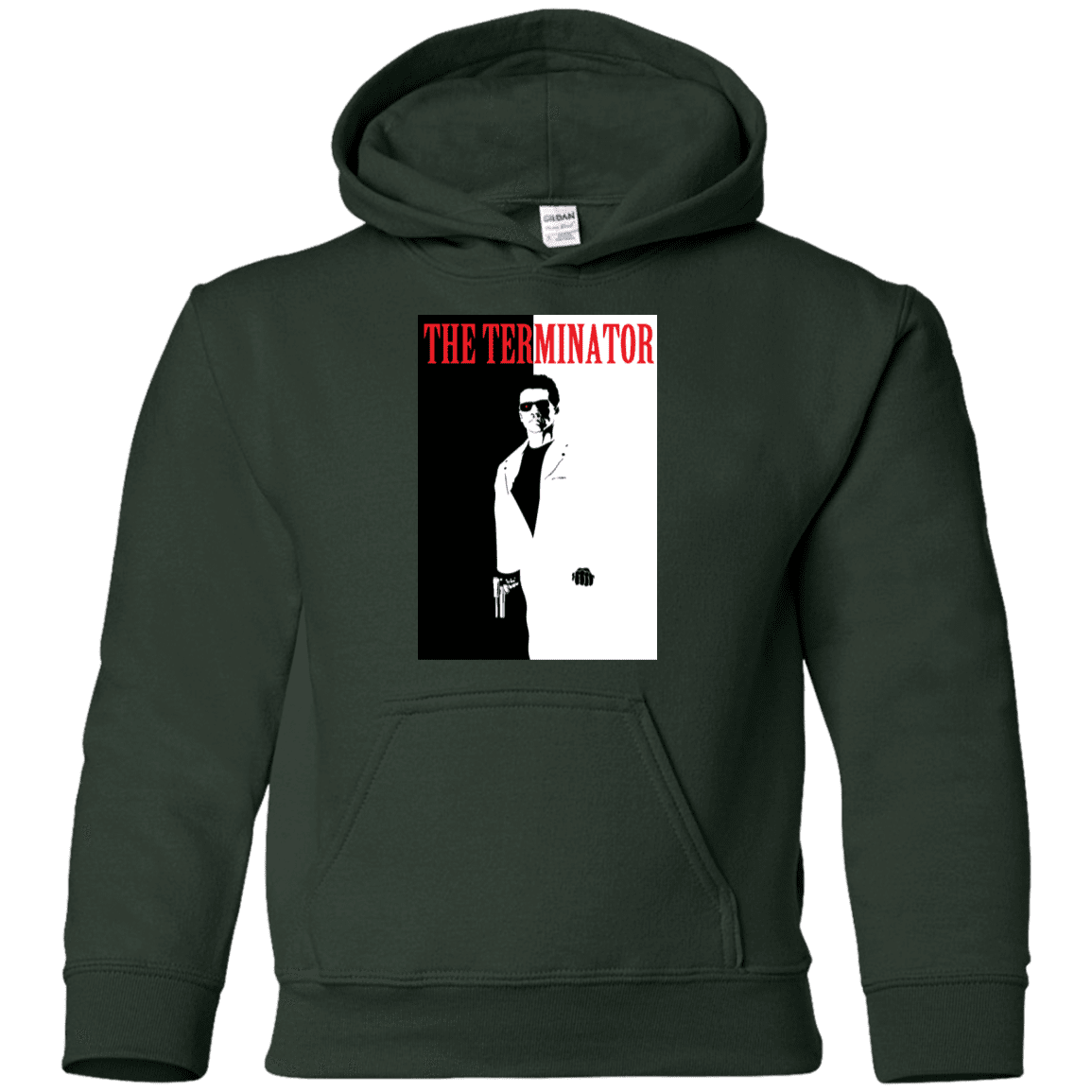 Sweatshirts Forest Green / YS The Terminator Youth Hoodie