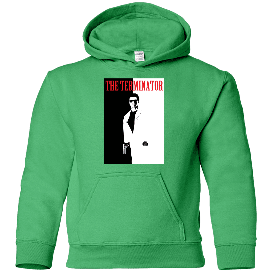 Sweatshirts Irish Green / YS The Terminator Youth Hoodie