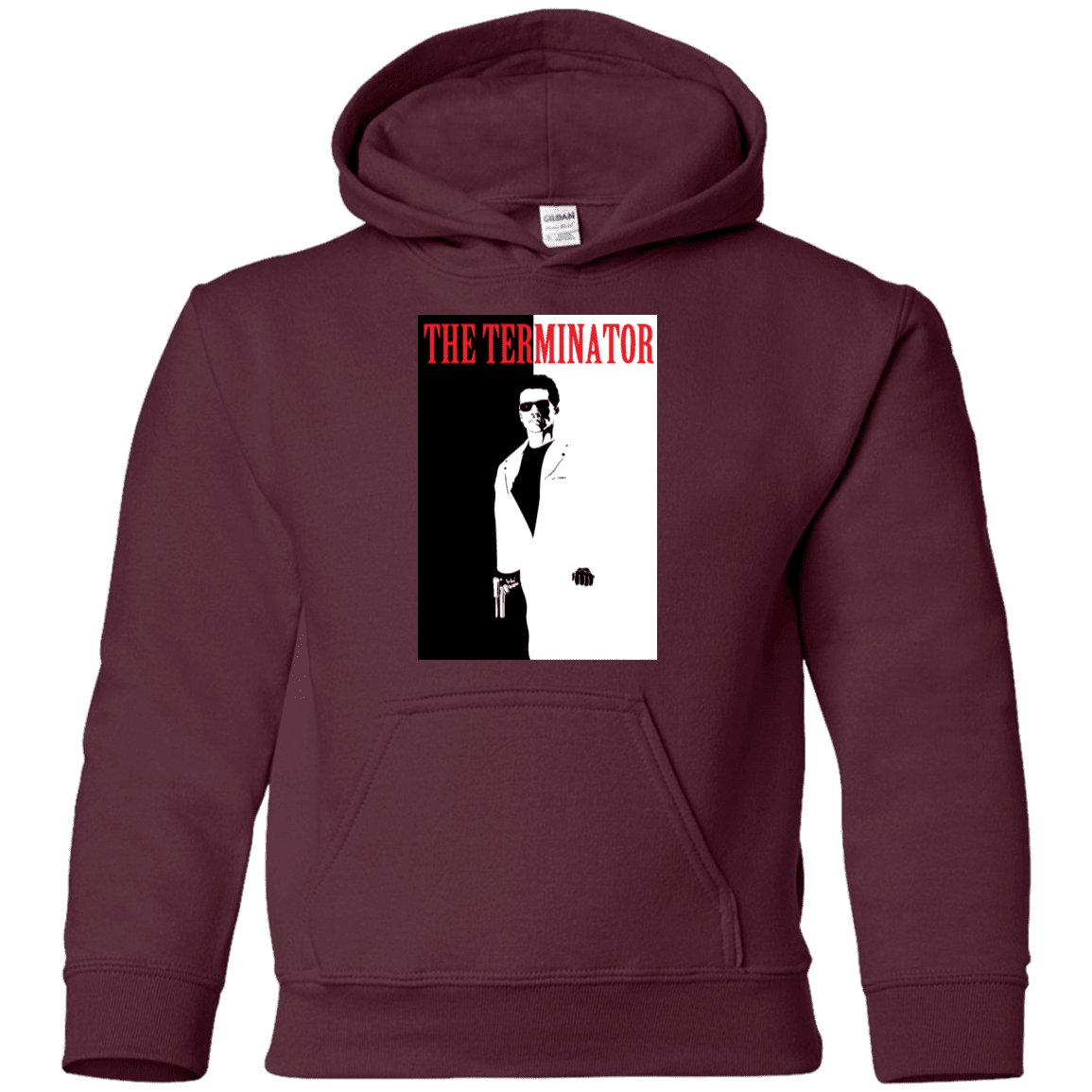 Sweatshirts Maroon / YS The Terminator Youth Hoodie