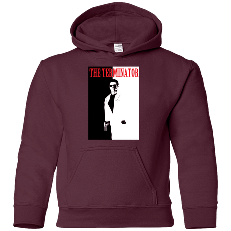 Sweatshirts Maroon / YS The Terminator Youth Hoodie