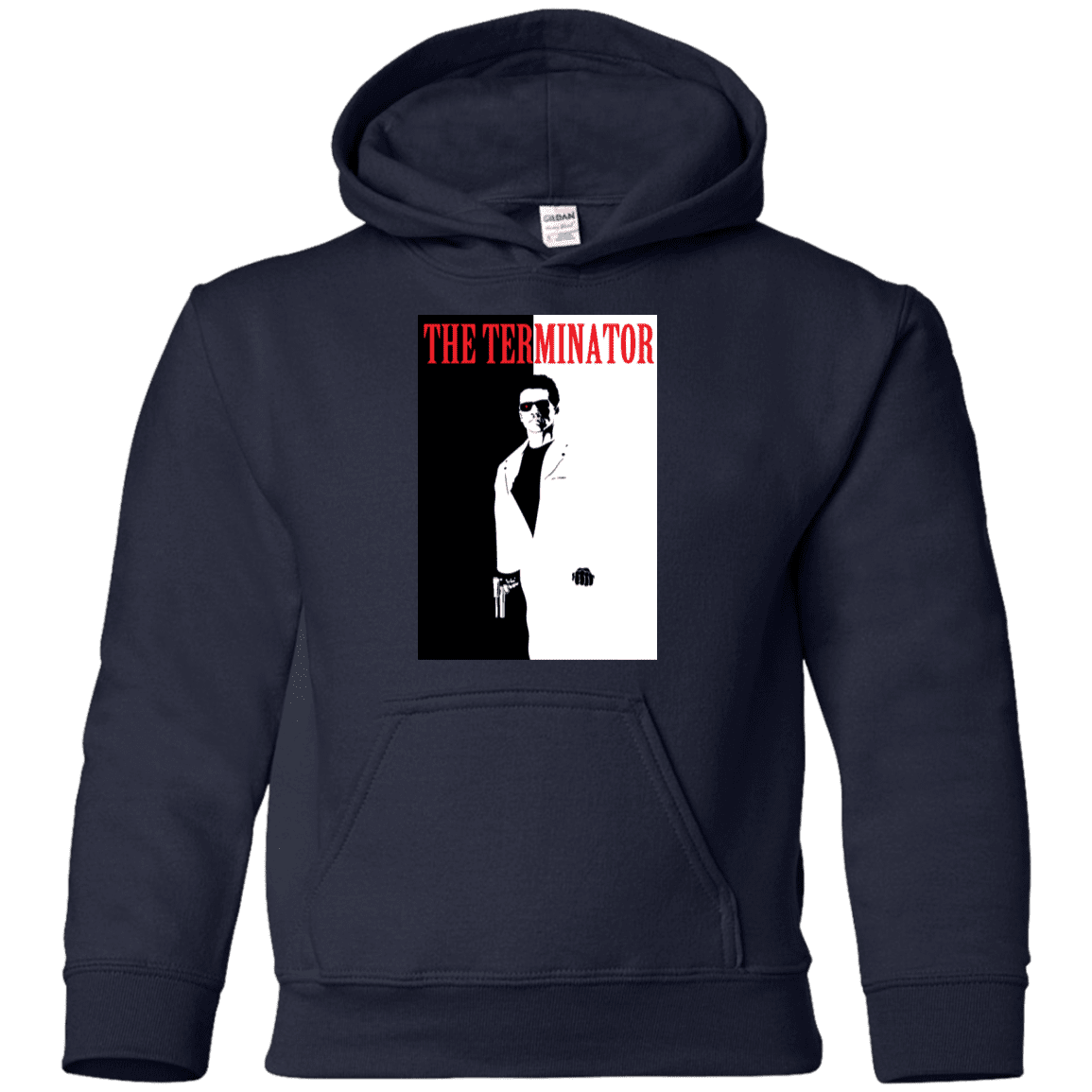 Sweatshirts Navy / YS The Terminator Youth Hoodie